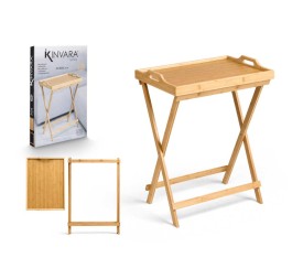 MESA PLEGABLE BAMBU 50X36X64,5CM