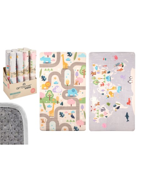 ALFOMBRA ANIMALES SURT 2 80X140CM