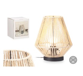 LAMPARA SOBREMESA PIRAMIDAL CUERDA