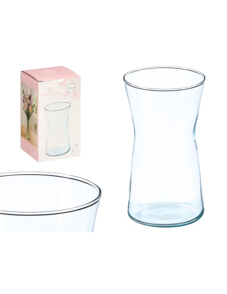 JARRON CRISTAL BOCA ANCHA 21CM