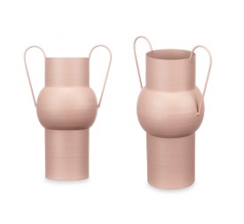 JARRON ACERO ABOMBADO ARENA PASTEL MED