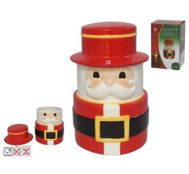 TARRO SANTA DECORADO 13X12,8X19,7 CM