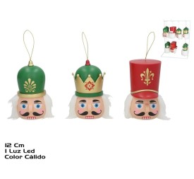 CABEZA SOLDADITO LED FOX COLGANTE 3 SRT 6X6X12 CM