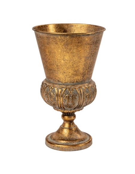 COPA METAL DORADA 31X31 H45