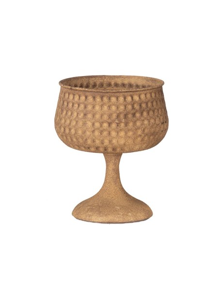 COPA ANCHA METÁLICA ÓXIDO D18 H21