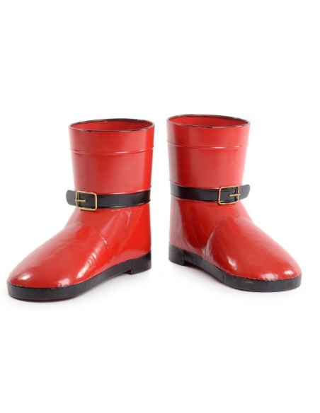 BOTAS DE PADRE NAVIDAD S/2 CONTENEDOR 27X13 H22,5