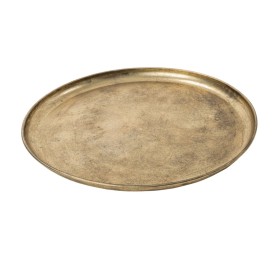 PLATO DE METAL DORADO D48,5 H2,5
