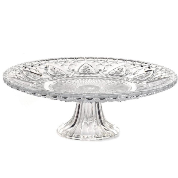 PLATO CRISTAL TRANSPARENTE D.30 H13.5