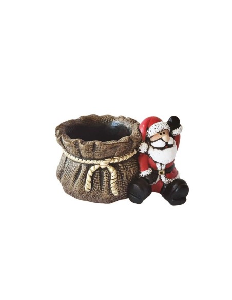 MACETERO SANTA SENTADO SACO M