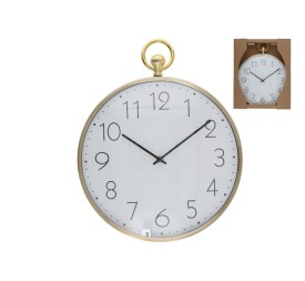 RELOJ PARED CLINI 31,5CM DORADO