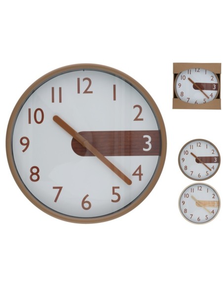 RELOJ PARED ROMUN 30CM 2 SURT.