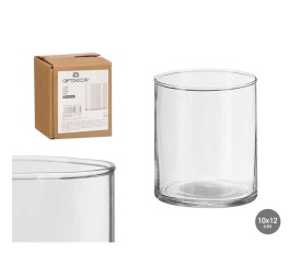 FLORERO CRISTAL CILINDRO 9 X 9 X 10 CM