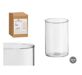 FLORERO CRISTAL CILINDRO 10X15CM