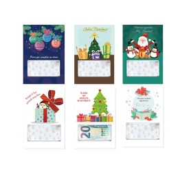 TARJETA PARA REGALAR DINERO NAVIDAD