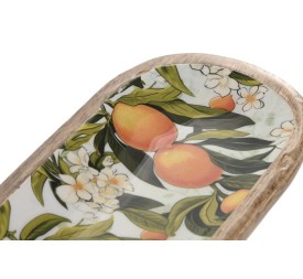 BANDEJA MANGO 30X10X2,5 LACADO MULTICOLOR