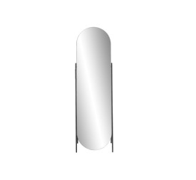 ESPEJO VESTIDOR HIERRO CRISTAL 50X4X170 NEGRO