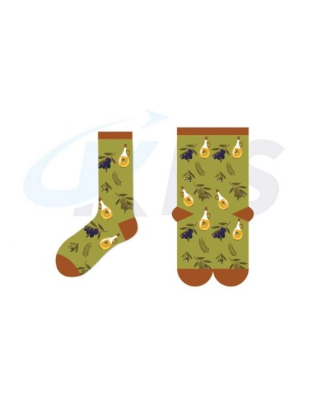 CALCETINES DISEÑO ACEITE DE OLIVA