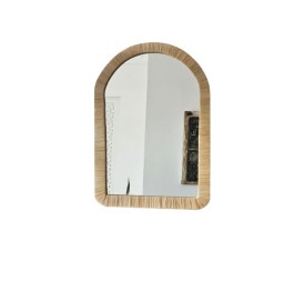 ESPEJO DECORATIVO ARTESANAL 32X27CM