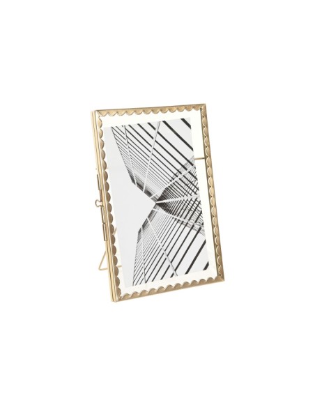 MARCO FOTO 10X15 METAL CRISTAL 13X1X18 DORADO