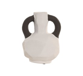 JARRON GRES 14X14X19 ASA BLANCO