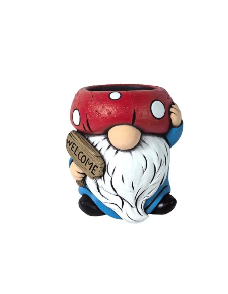 MACETERO ENANO CABEZA SETA L