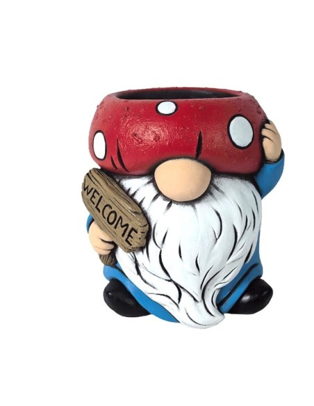 MACETERO ENANO CABEZA SETA XL