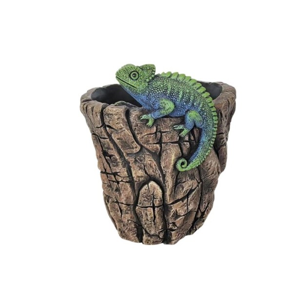 MACETERO PIEDRA CAMALEON L