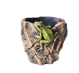 MACETERO PIEDRA RANA XL22,2x20,2x19,2 cm.