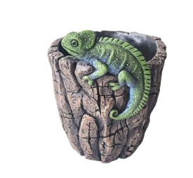 MACETERO PIEDRA CAMALEON XL 21,1x18,6x21,8 cm.