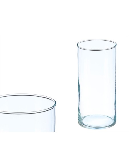 JARRON CRISTAL CILINDRO 12CM DIAM 26CM
