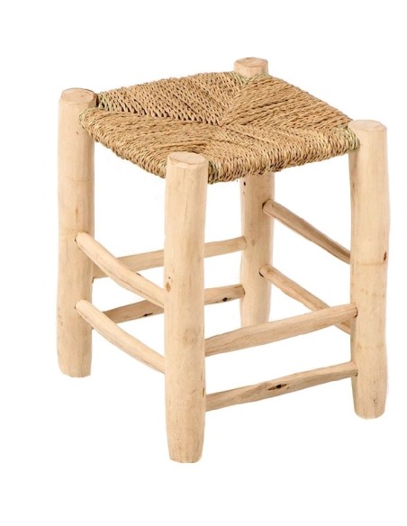 TABURETE  ARTESANAL 30X40CM