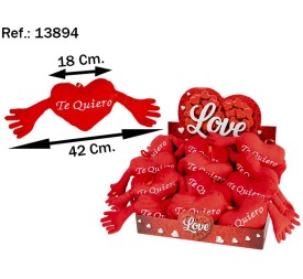 CORAZON MANOS 2025 TE QUIERO 42CM.