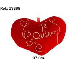 CORAZON TE QUIERO DORADO 37CM. (1)(30)