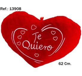 CORAZON TE QUIERO CORAZONES 62CM. (1)(4)