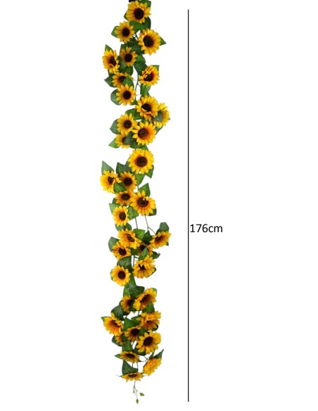 GUIRNALDA GIRASOL 176CM