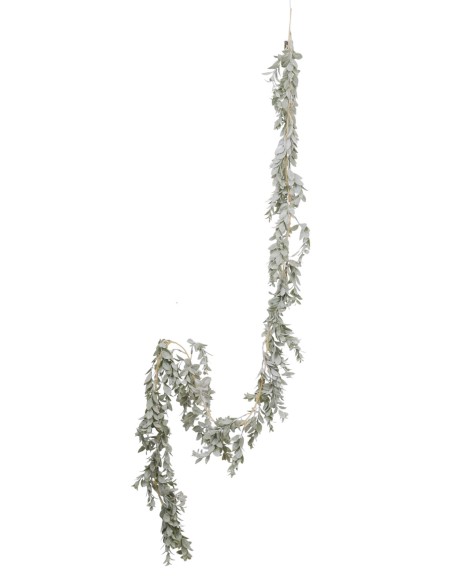 GUIRNALDA EUCALIPTO VERDE-BLANCO 170CM