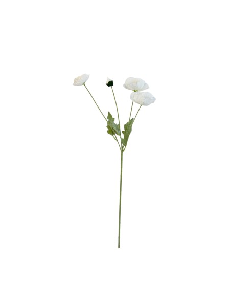 RAMA AMAPOLA BLANCA (R.T) 63CM(24)