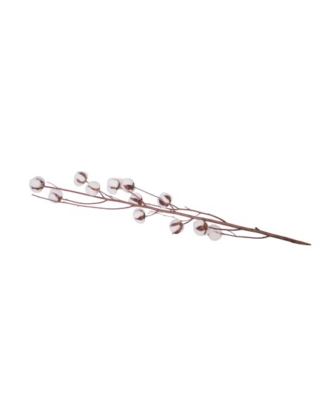 *RAMA DE ALGODÓN NATRAL 12 CABEZAS 100CM