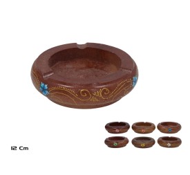 CENICERO MARRÓN 12 CM 6 SURT