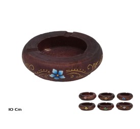 CENICERO MARRON 10 CM 6 SURT