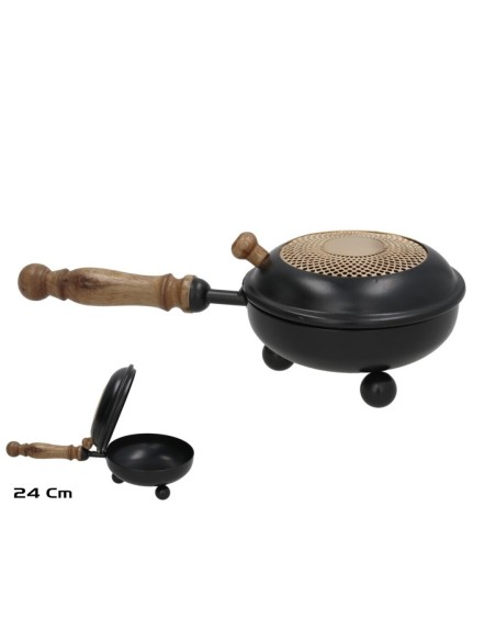 QUEMADOR C/ MANGO IRIS 24CM