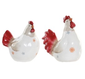 FIGURA TERRACOTA 14,5X23X23,5 GALLINA 2 SURT.