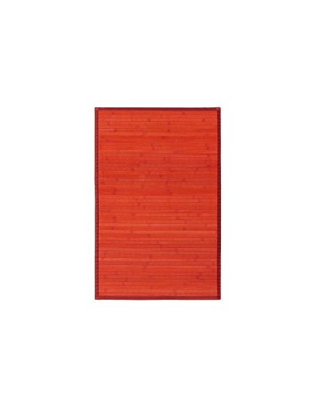 ALFOMBRA ROJO BAMBÚ 60X90CM