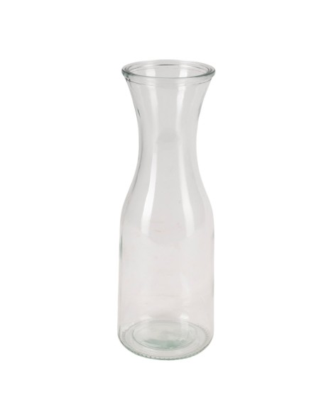 BOTELLA DE VIDRIO DE BOCA ANCHA D8 H27