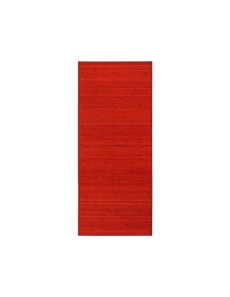 ALFOMBRA ROJO BAMBÚ 75X175CM