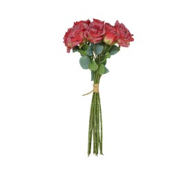 ATADO ROSAS DRIED X 9 - 50 CM (ROJO)