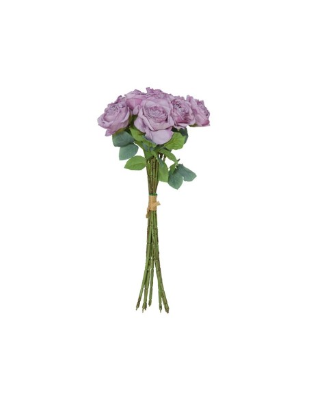 ATADO ROSAS DRIED X 9 - 50 CM (VIOLETA)