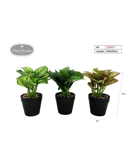PLANTA ARTIFICIAL 8X8X20CM