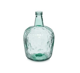 BOTELLA DECORATIVA VIDRIO RAYADA 8L