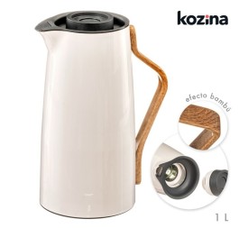 TERMO CON ASA EFECTO BAMBÚ 1L